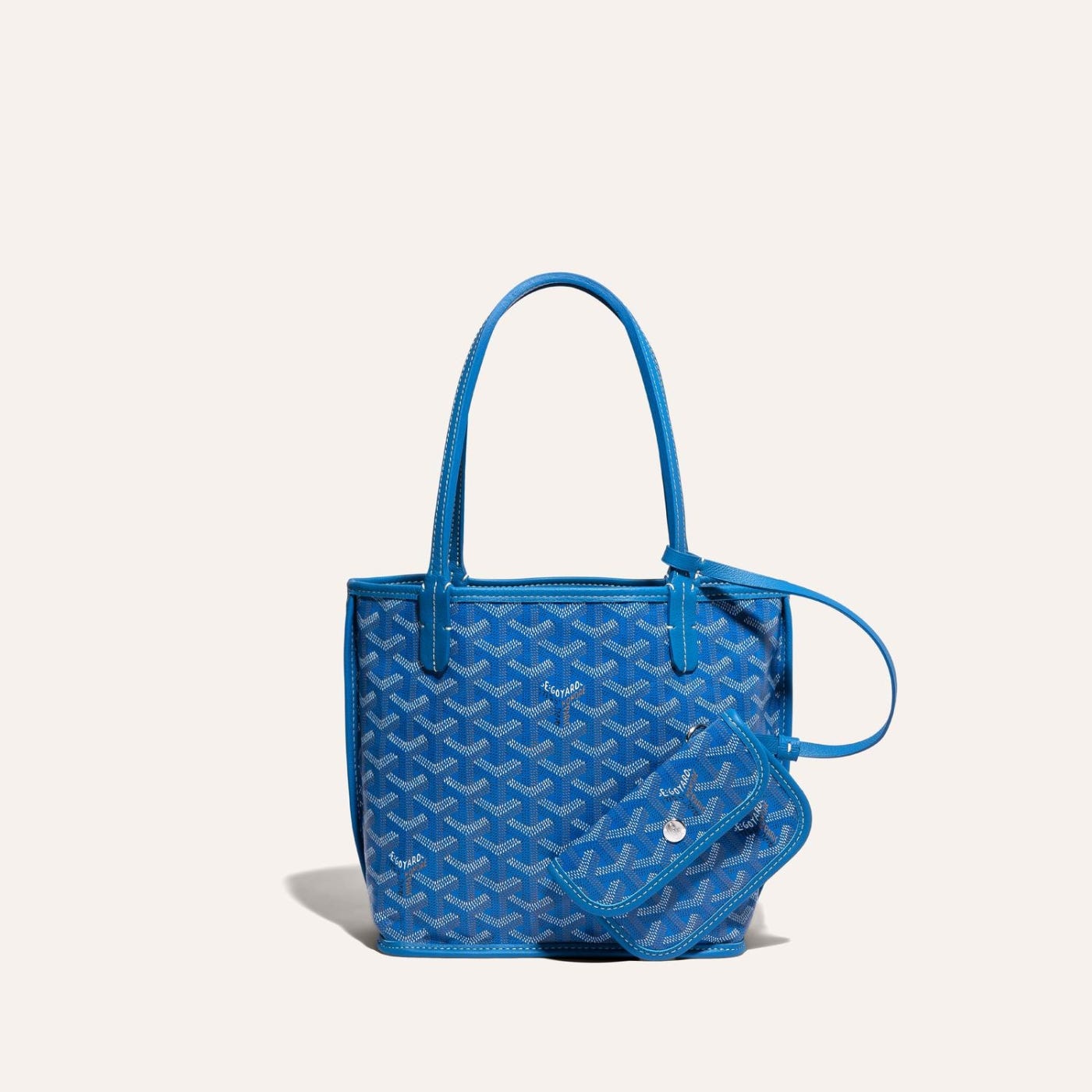 Goyard Anjou Mini Bag Sky Blue - Image 2
